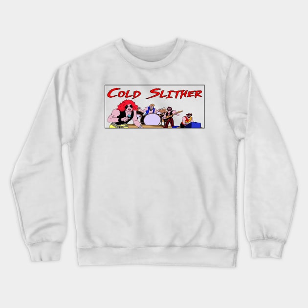 Cold Slither Crewneck Sweatshirt by BigOrangeShirtShop